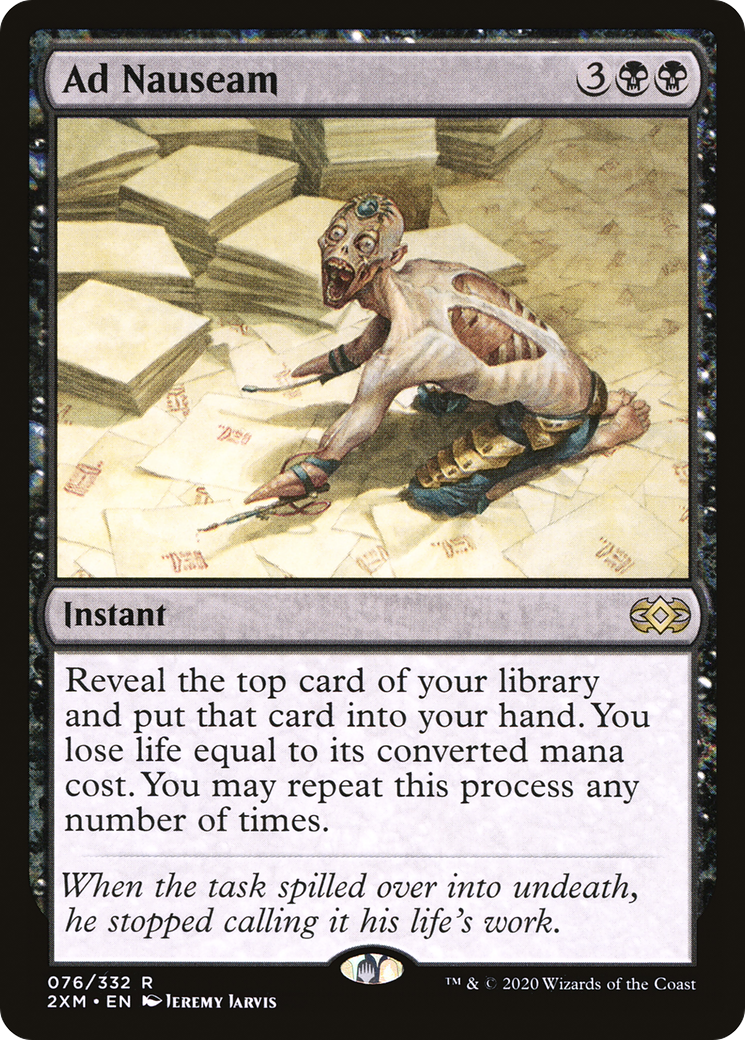 Ad Nauseam [Double Masters] | Silver Goblin