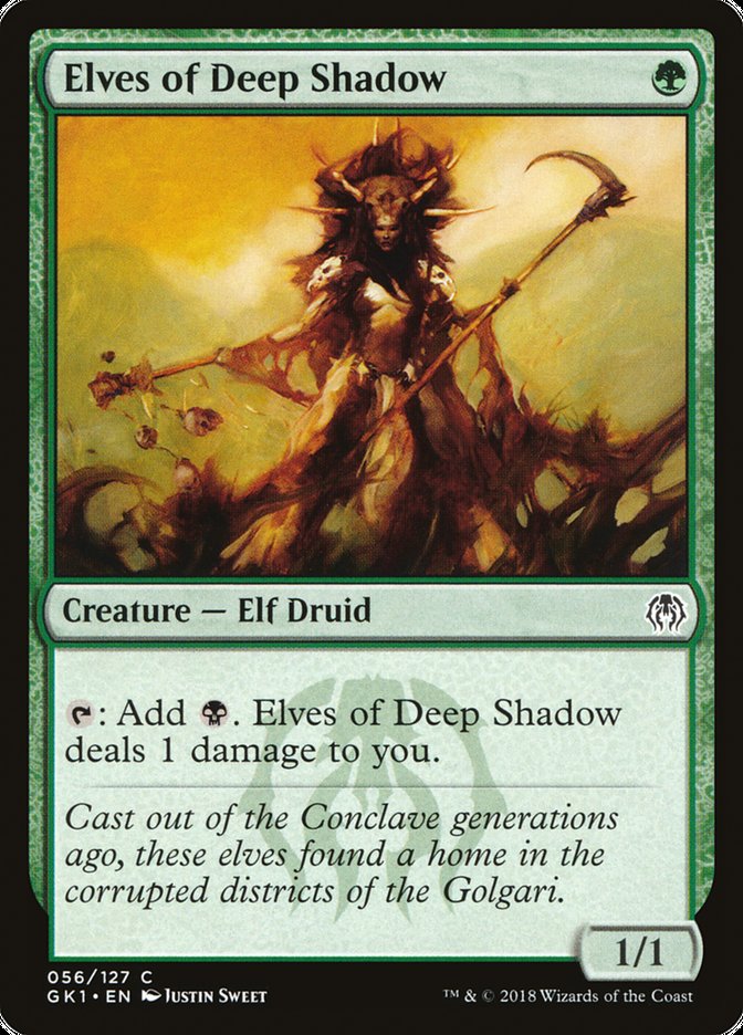 Elves of Deep Shadow [Guilds of Ravnica Guild Kit] | Silver Goblin