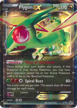 Flygon EX (XY61) (Jumbo Card) [XY: Black Star Promos] | Silver Goblin