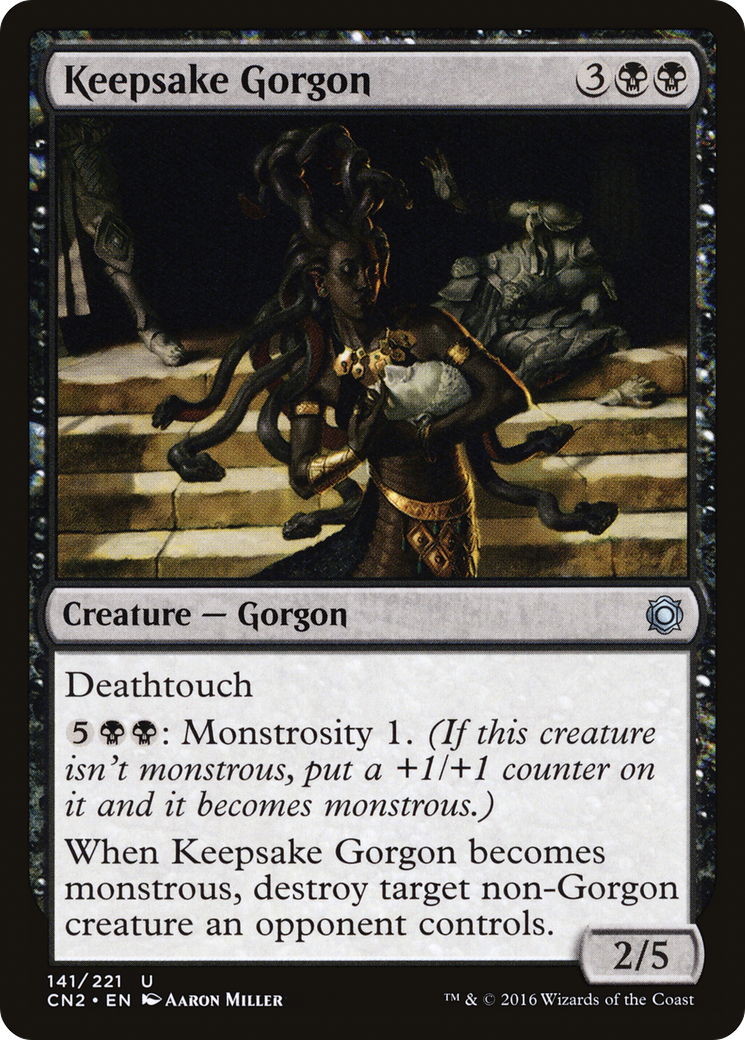 Keepsake Gorgon [Conspiracy: Take the Crown] | Silver Goblin