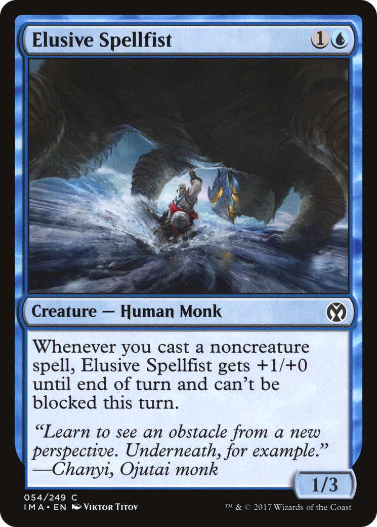 Elusive Spellfist [Iconic Masters] | Silver Goblin