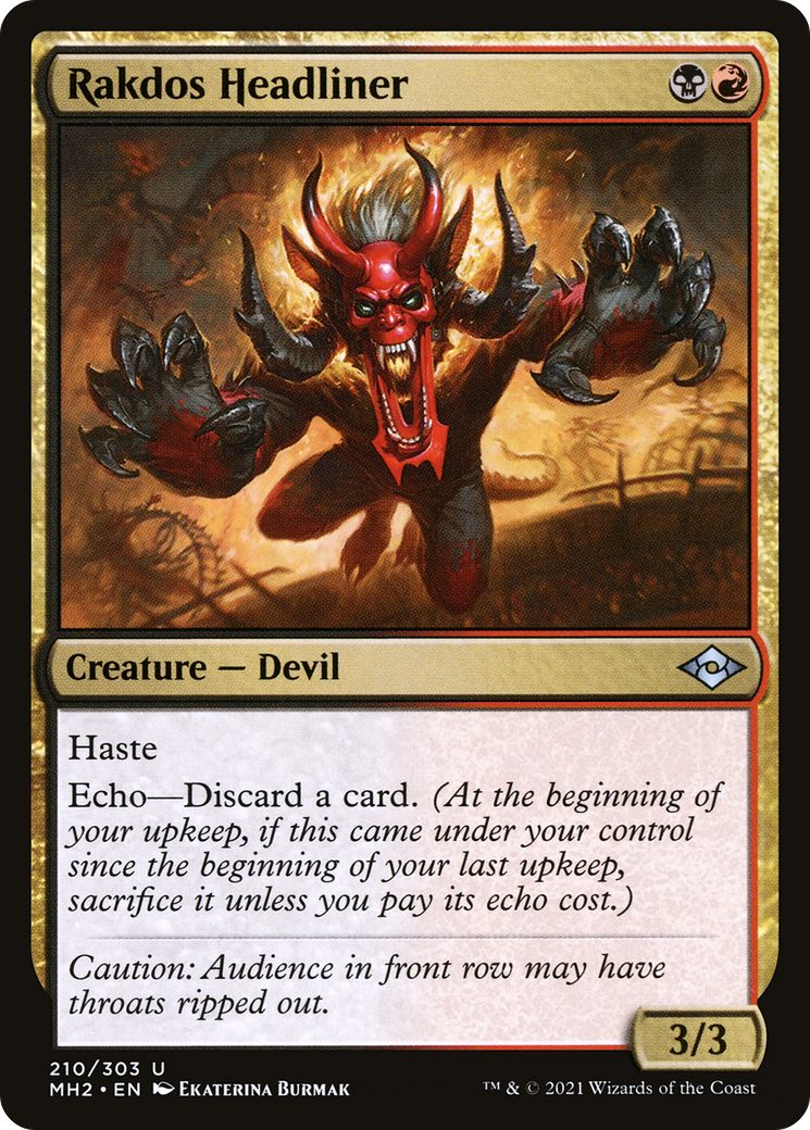 Rakdos Headliner [Modern Horizons 2] | Silver Goblin