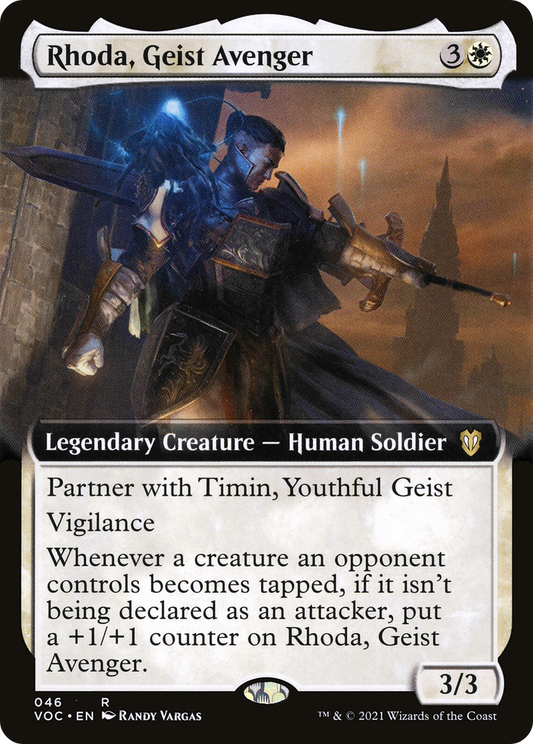 Rhoda, Geist Avenger (Extended Art) [Innistrad: Crimson Vow Commander]