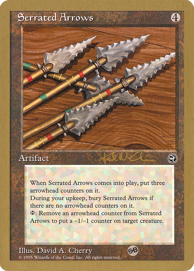 Serrated Arrows (Paul McCabe) (SB) [World Championship Decks 1997] | Silver Goblin