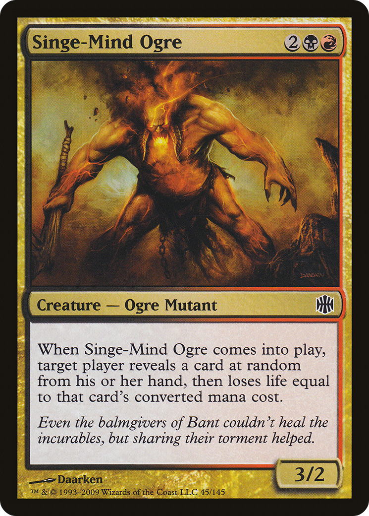 Singe-Mind Ogre [Alara Reborn] | Silver Goblin