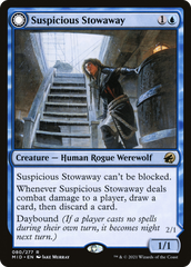 Suspicious Stowaway // Seafaring Werewolf [Innistrad: Midnight Hunt] | Silver Goblin