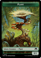 Plant // Energy Reserve Double-Sided Token [Modern Horizons 3 Tokens] | Silver Goblin