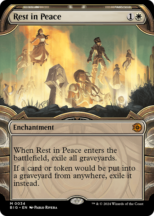 Rest in Peace (Showcase) [Outlaws of Thunder Junction: The Big Score] Foil