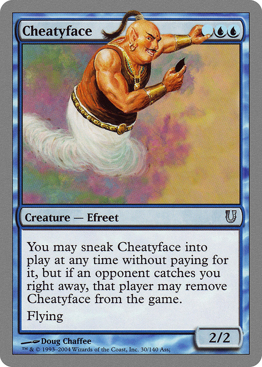 Cheatyface [Unhinged] Foil