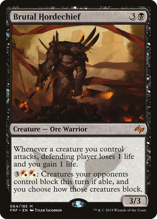Brutal Hordechief [Fate Reforged] Foil