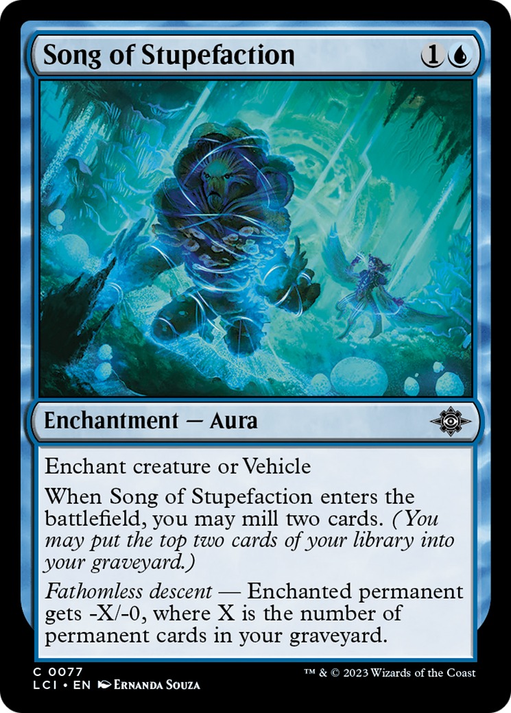Song of Stupefaction [The Lost Caverns of Ixalan] Foil