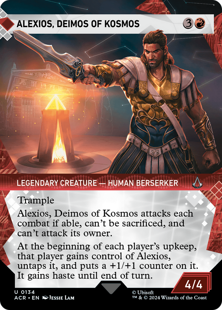 Alexios, Deimos of Kosmos (Showcase) [Assassin's Creed] Foil