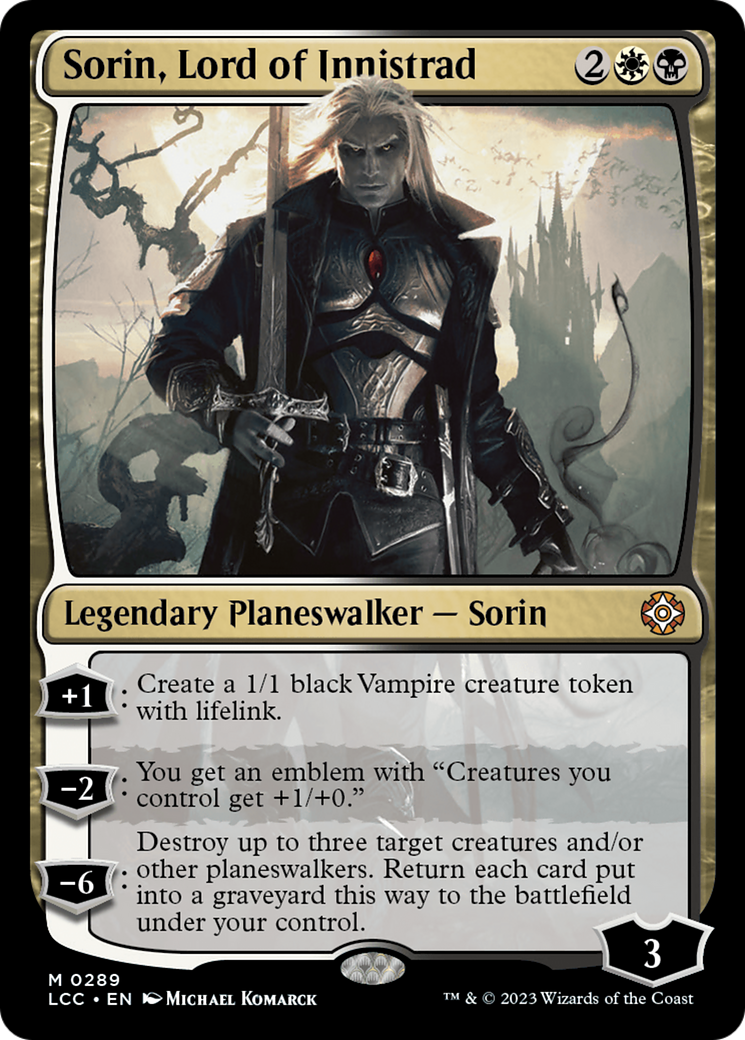 Sorin, Lord of Innistrad [The Lost Caverns of Ixalan Commander] | Silver Goblin