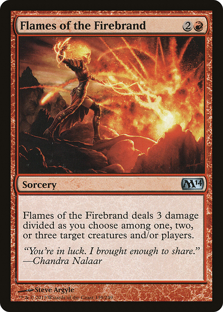 Flames of the Firebrand [Magic 2014] | Silver Goblin