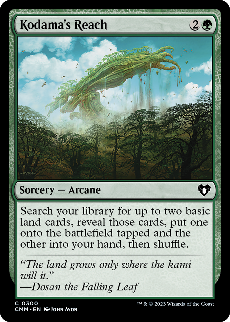 Kodama's Reach [Commander Masters]