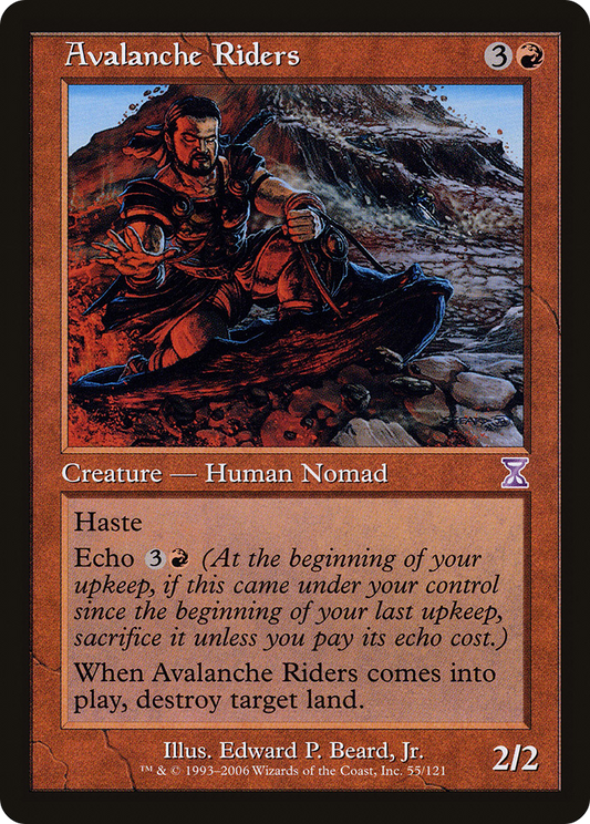 Avalanche Riders [Time Spiral Timeshifted] Foil