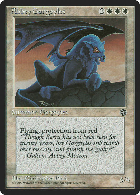 Abbey Gargoyles (001) - Homelands