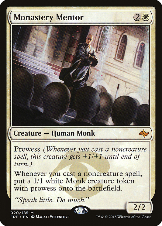 Monastery Mentor [Fate Reforged] Foil