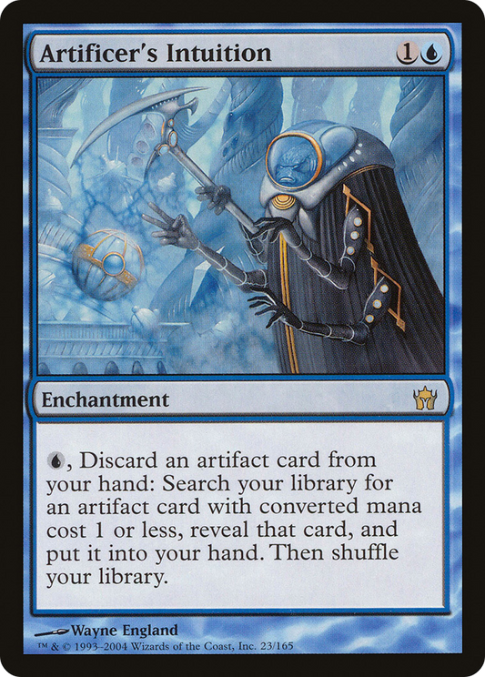 Artificer's Intuition [Fifth Dawn] Foil