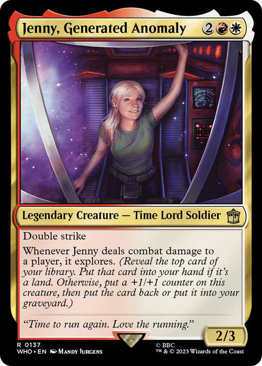 Jenny, Generated Anomaly [Doctor Who]