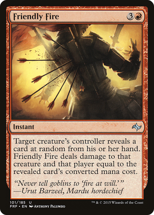 Friendly Fire [Fate Reforged] Foil