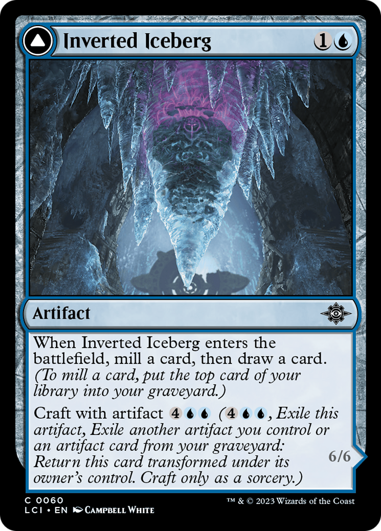 Inverted Iceberg [The Lost Caverns of Ixalan] | Silver Goblin