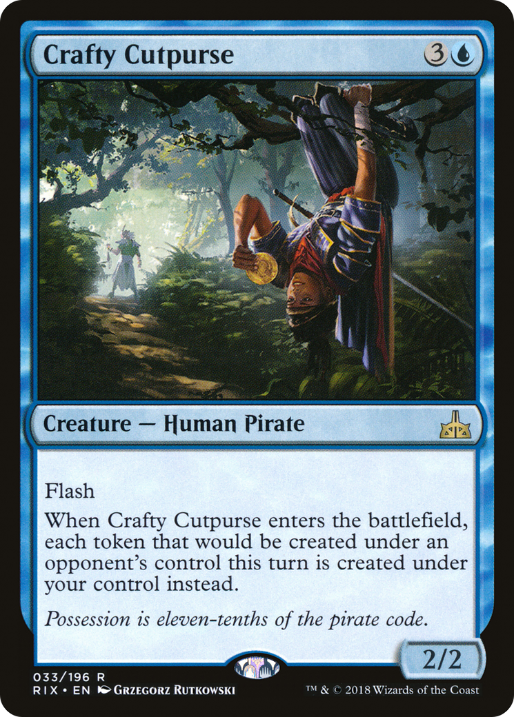 Crafty Cutpurse [Rivals of Ixalan] | Silver Goblin