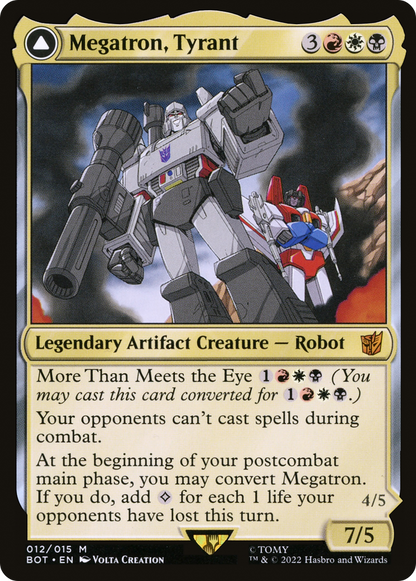 Megatron, Tyrant // Megatron, Destructive Force [Transformers]