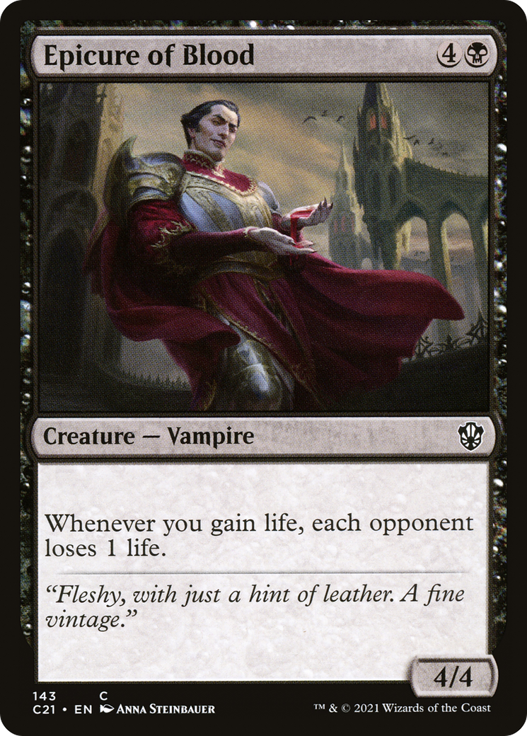 Epicure of Blood [Commander 2021] | Silver Goblin