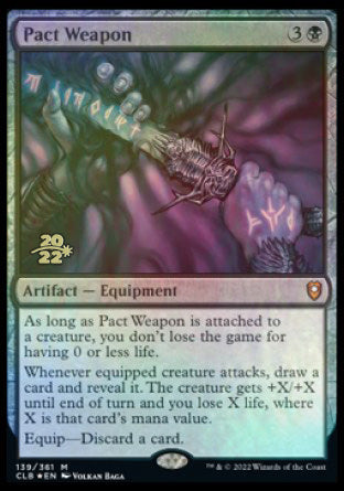 Pact Weapon [Commander Legends: Battle for Baldur's Gate Prerelease Promos] | Silver Goblin