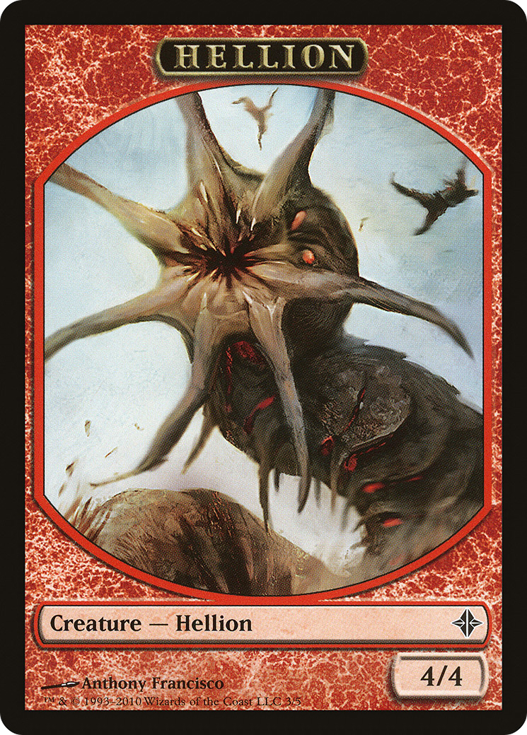 Hellion Token [Rise of the Eldrazi Tokens] | Silver Goblin