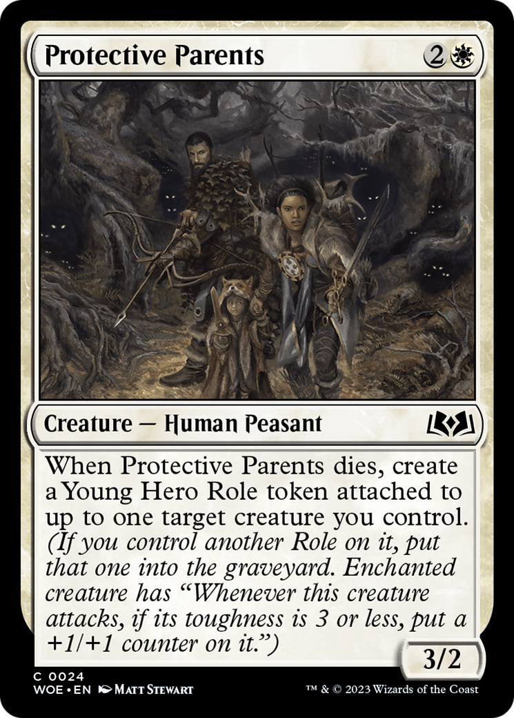 Protective Parents [Wilds of Eldraine] | Silver Goblin