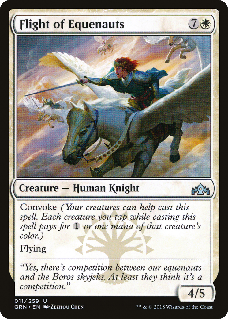 Flight of Equenauts [Guilds of Ravnica] | Silver Goblin