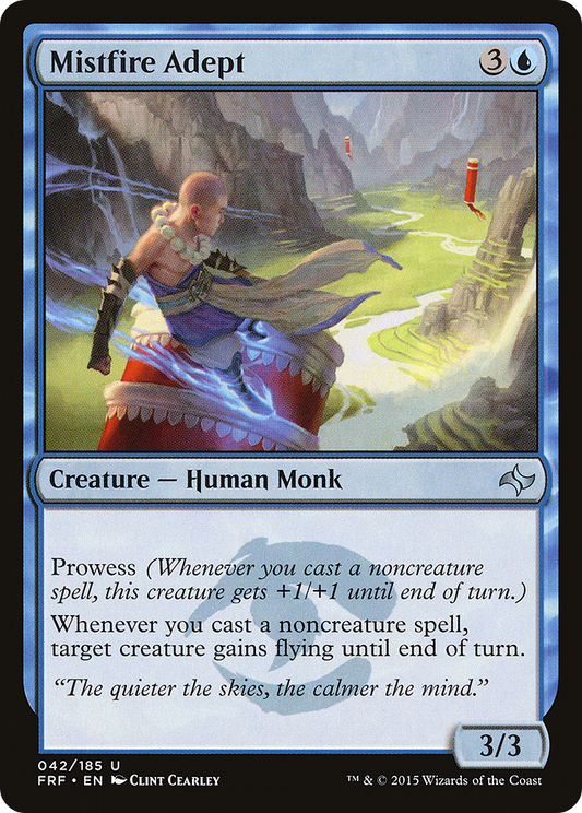 Mistfire Adept [Fate Reforged] Foil