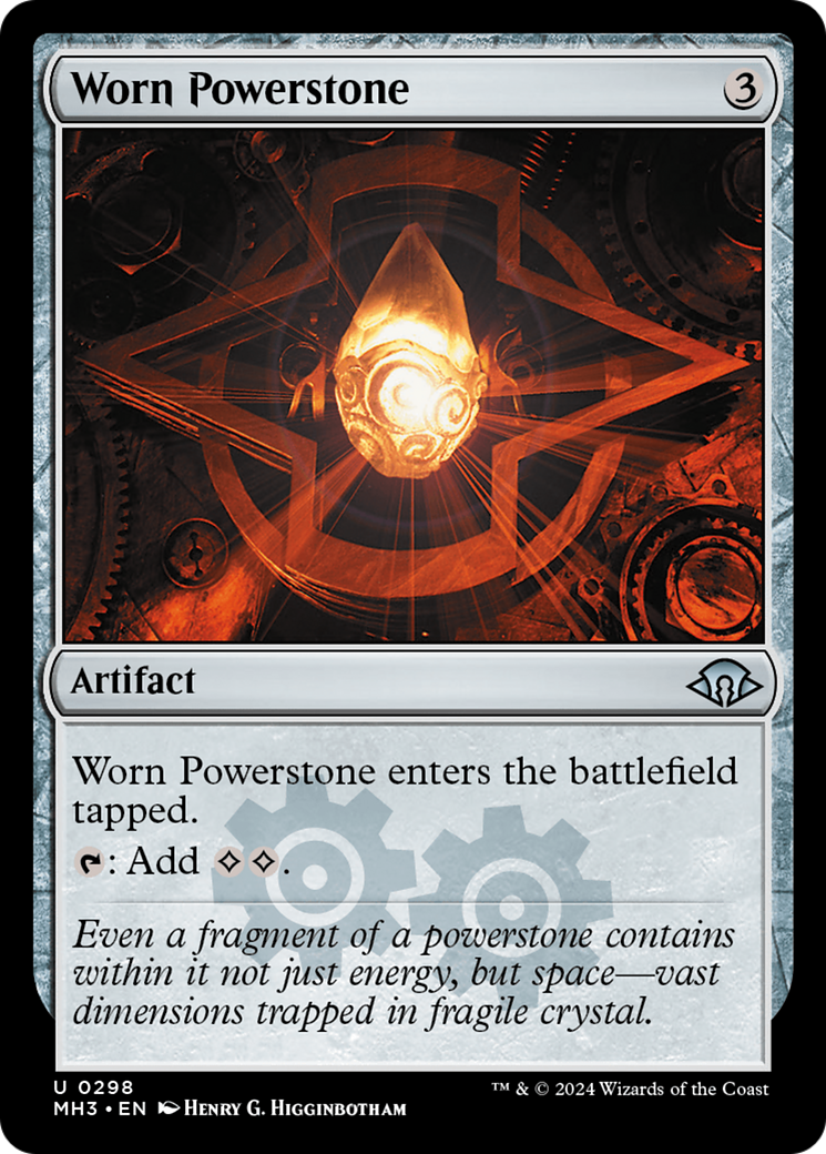 Worn Powerstone [Modern Horizons 3] | Silver Goblin