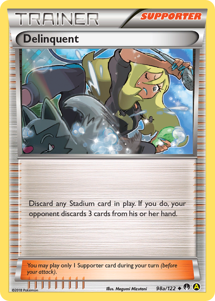 Delinquent (98a/122) [Alternate Art Promos] | Silver Goblin