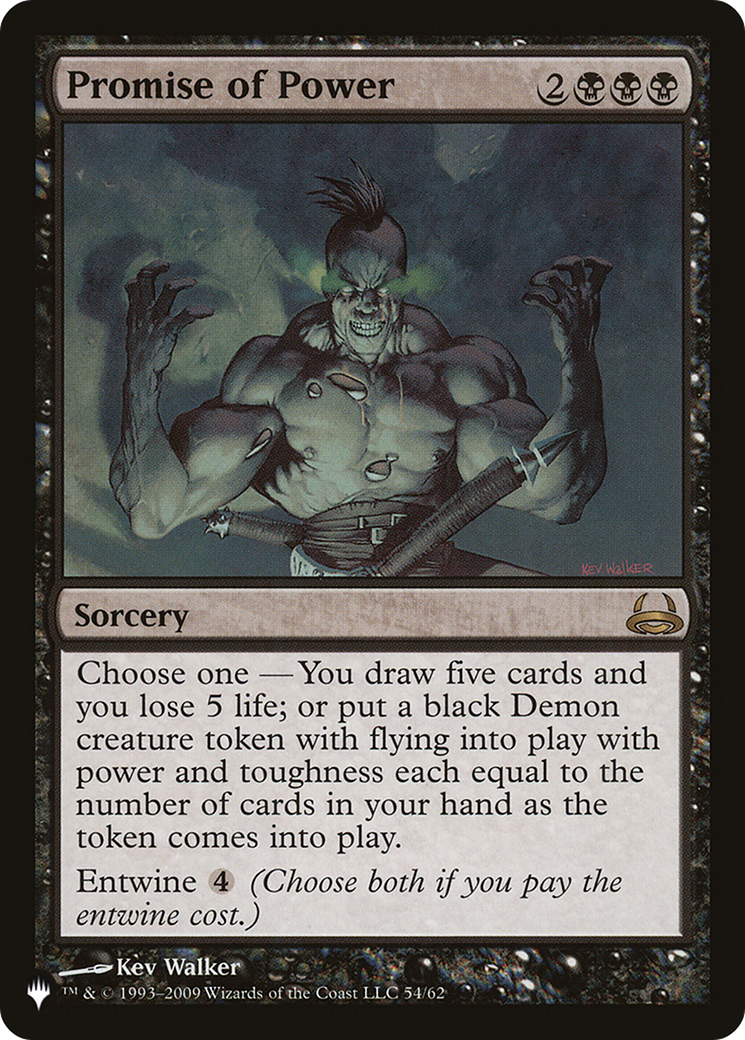 Promise of Power [The List]