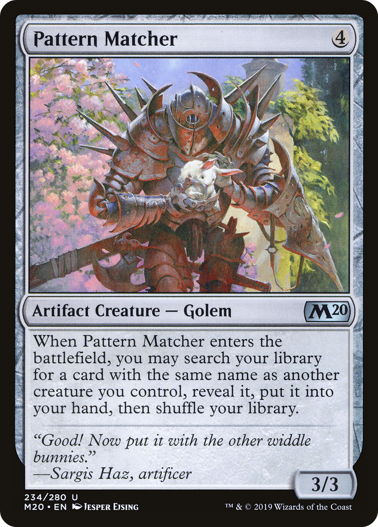 Pattern Matcher [Core Set 2020] | Silver Goblin