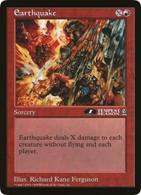 Earthquake (Oversized) [Oversize Cards] | Silver Goblin