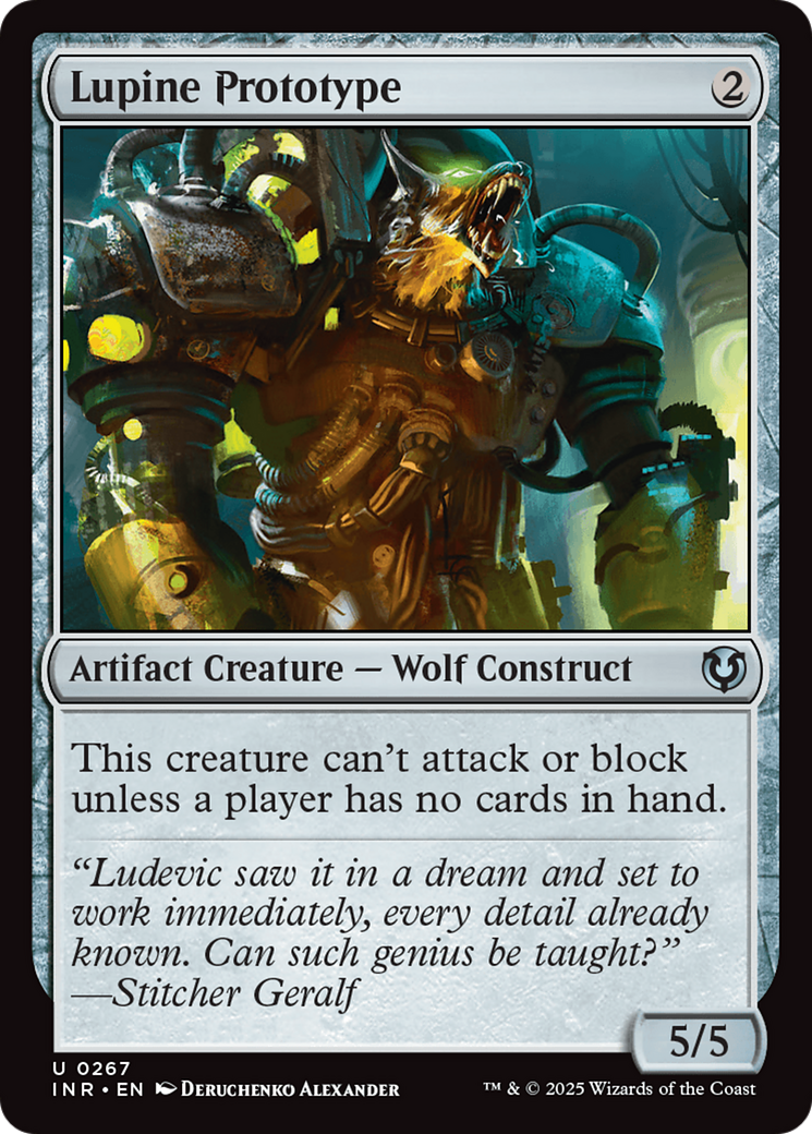 Lupine Prototype Foil (267) - Innistrad Remastered