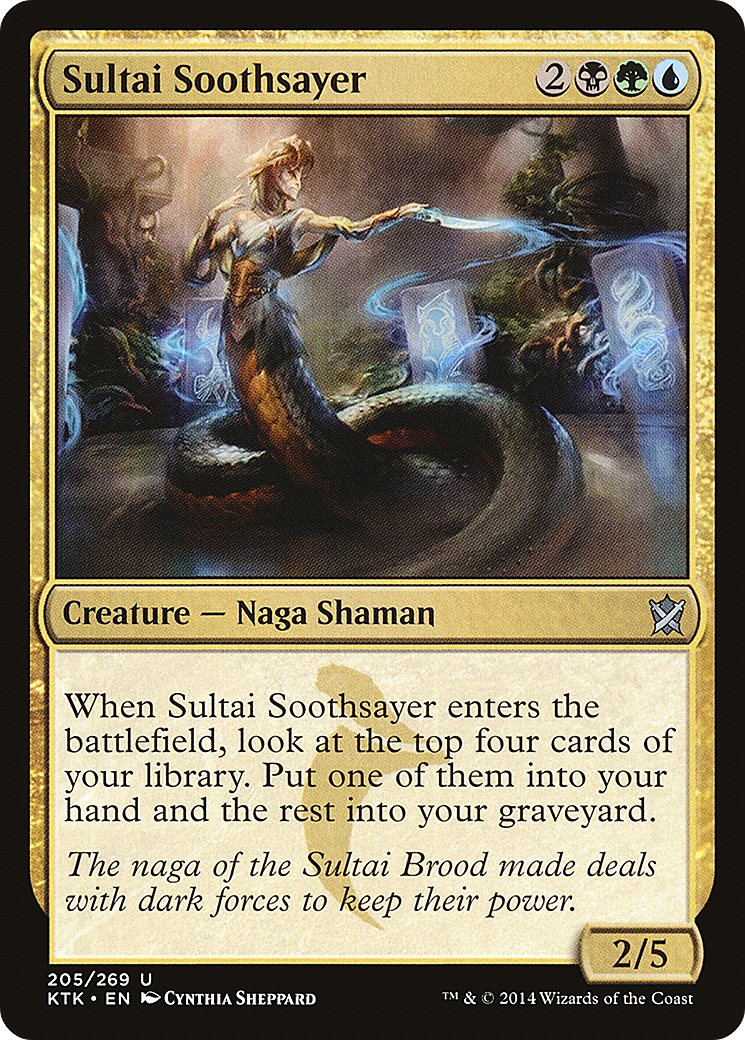 Sultai Soothsayer [Khans of Tarkir] | Silver Goblin