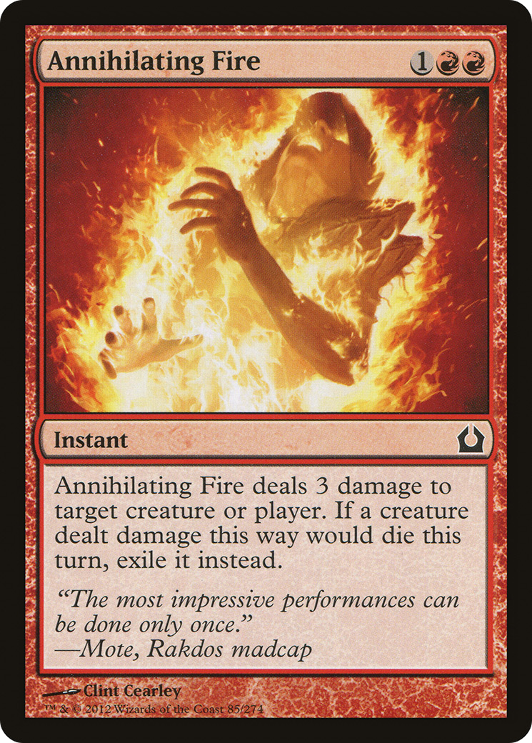 Annihilating Fire [Return to Ravnica] | Silver Goblin