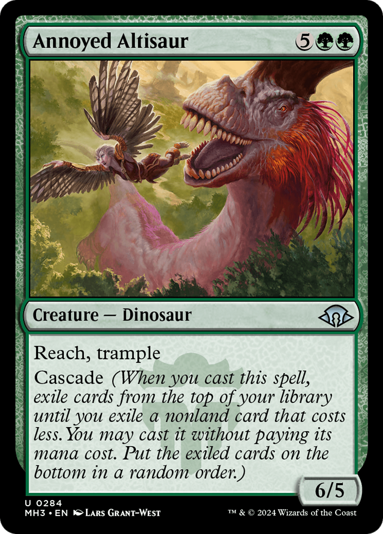 Annoyed Altisaur [Modern Horizons 3] | Silver Goblin