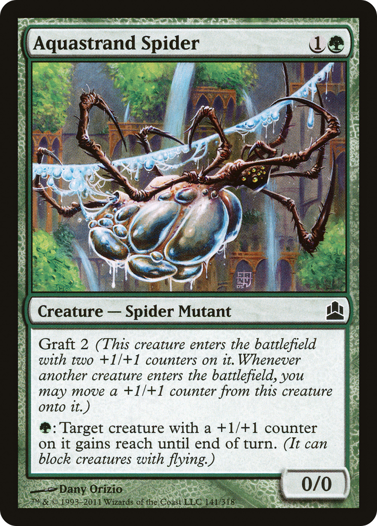 Aquastrand Spider [Commander 2011] | Silver Goblin