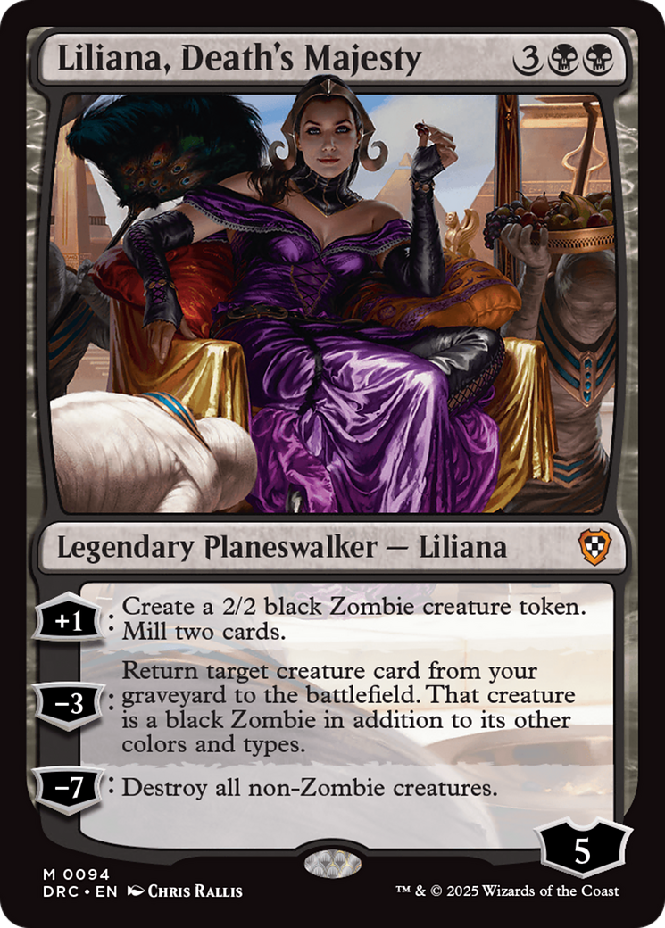 Liliana, Death's Majesty (094) - Commander: Aetherdrift