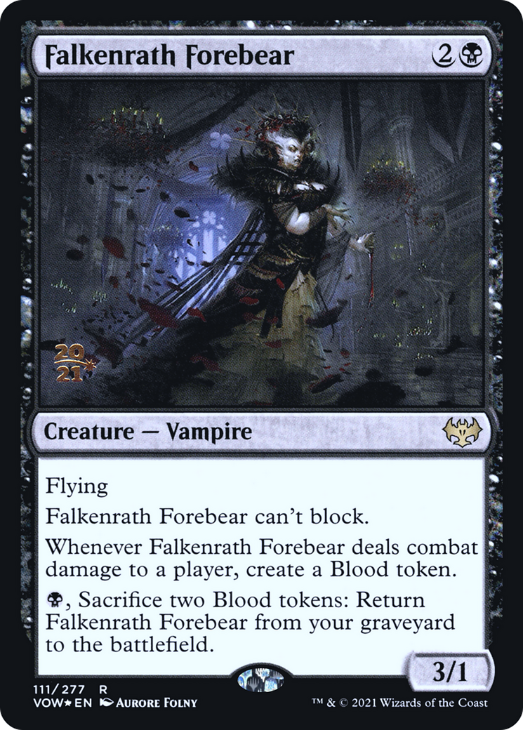 Falkenrath Forebear [Innistrad: Crimson Vow Prerelease Promos] | Silver Goblin