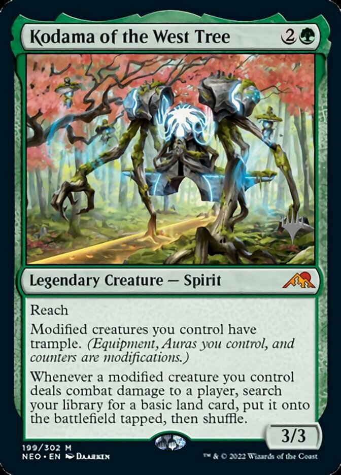 Kodama of the West Tree (Promo Pack) [Kamigawa: Neon Dynasty Promos] | Silver Goblin