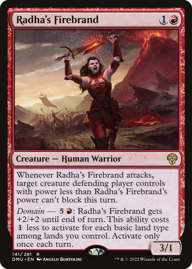 Radha's Firebrand [Dominaria United] | Silver Goblin