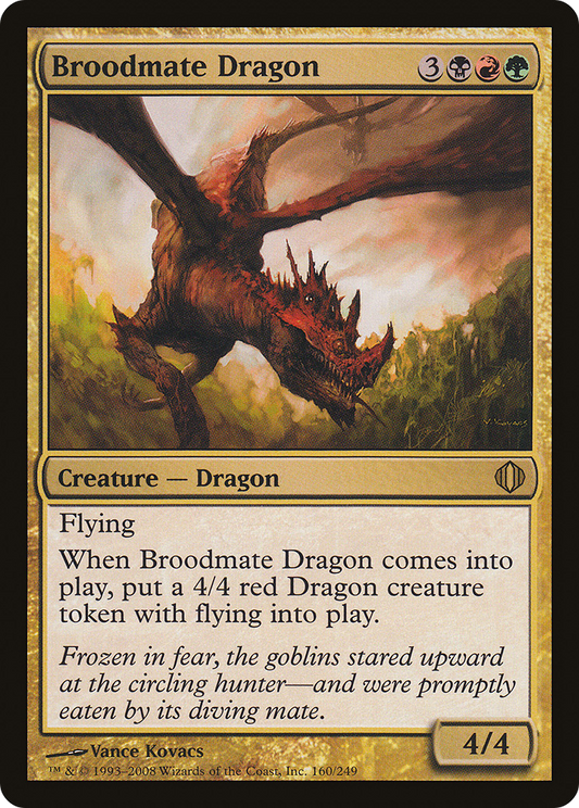 Broodmate Dragon [Shards of Alara] Foil
