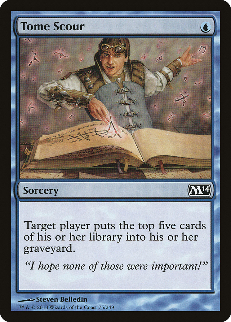 Tome Scour [Magic 2014] | Silver Goblin